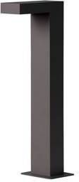 Lucide sokkellamp buiten TEXAS IP54 antraciet 15x6x40 cm Leen Bakker