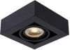 Lucide Zefix Plafondspot Led Dim To Warm Gu10 1x12w 2200k/3000k Zwart online kopen