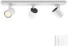 Philips Plafondspot Hue Runner White Ambiance 3 lichts wit met schakelaar 929003046201 online kopen
