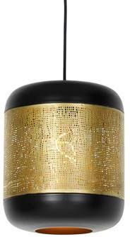 QAZQA Hanglamp kayleigh Goud/messing Industrieel D 24cm