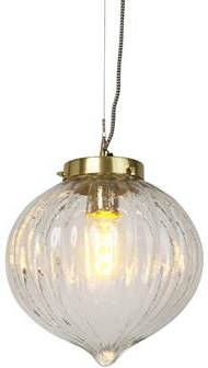 QAZQA Hanglamp Visha Goud/messing Design H 1400mm