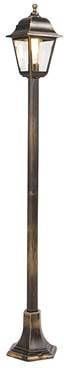 QAZQA staande Buitenlamp capital Goud/messing Klassiek/Antiek