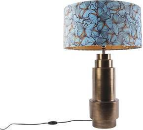 QAZQA Tafellamp bruut Multicolor Art Deco D 500mm