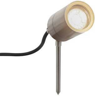 QAZQA Tuinspot solo Staal Modern H 280mm