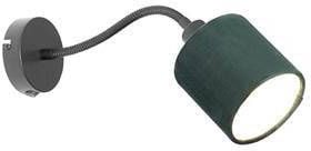 QAZQA Wandlamp merwe Groen Modern L 10cm