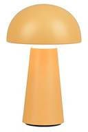 Reality Leuchten LED tafellamp Lennon IP44, accu, Touchdim, geel