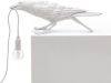 Seletti LED decoratie tafellamp Bird Lamp, spelend, wit online kopen