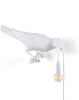 Seletti LED decoratie wandlamp Bird Lamp, blik rechts, wit online kopen