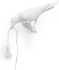 Seletti LED decoratie wandlamp Bird Lamp, blik links, wit online kopen
