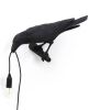 Seletti LED decoratie wandlamp Bird Lamp blik links zwart online kopen