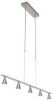 Steinhauer Hanglamp Vortex 5 lichts L 120 cm mat chroom online kopen