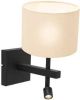 Steinhauer Slaapkamer lamp Stanger met led lampje 8204ZW online kopen