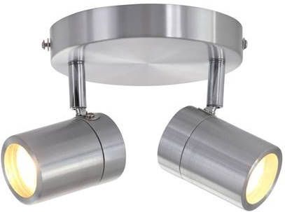 Steinhauer Dubbele badkamerspot Upround LED 2487ST