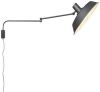 Trio international Wand lamp Bolder mat zwart 200300132 online kopen