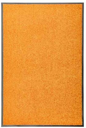 vidaXL Deurmat wasbaar 60x90 cm oranje