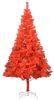 VidaXL Kunstkerstboom met standaard 213 cm PVC rood online kopen