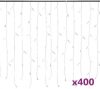 VidaXL Lichtgordijn Met 400 Led&apos, s En 8 Functies 10 M Warmwit online kopen