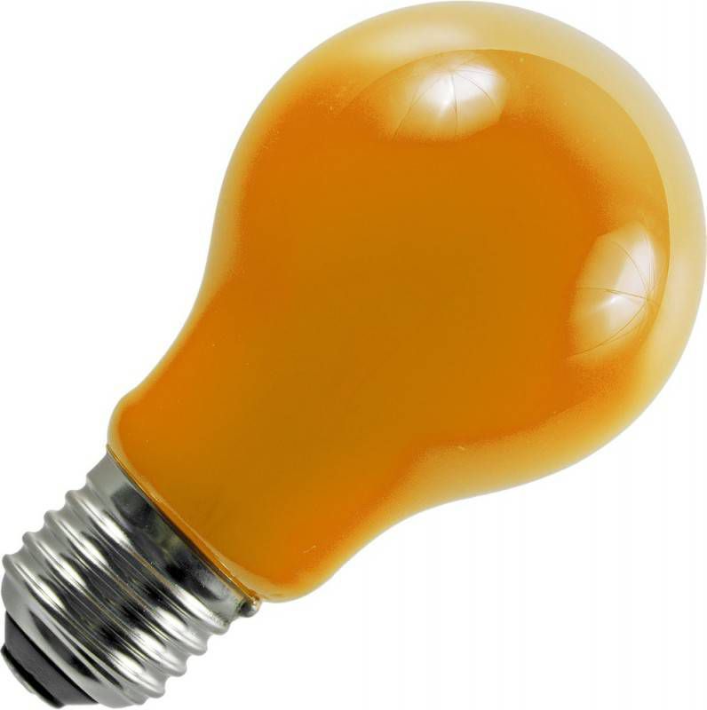 SPL | LED Lamp | Grote fitting E27 | 1W (vervangt 4W) Oranje