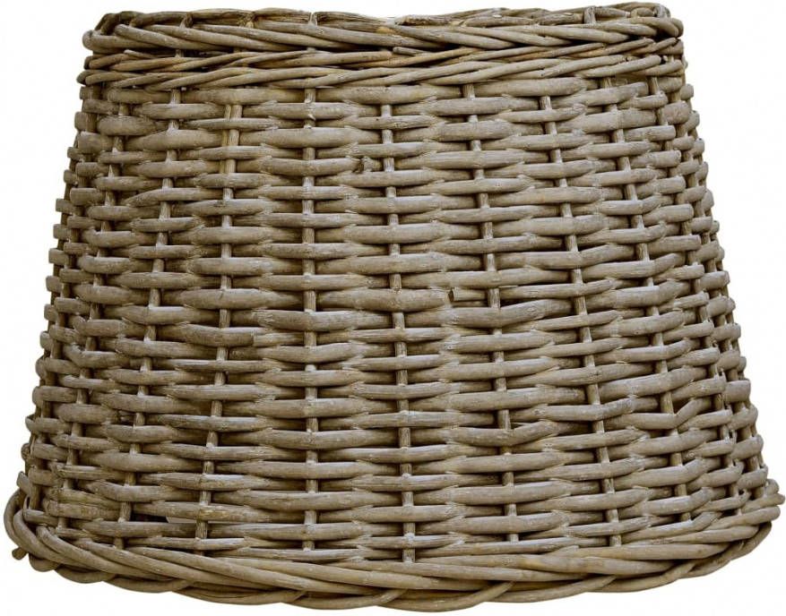 vidaXL Lampenkap 45x28 cm wicker bruin