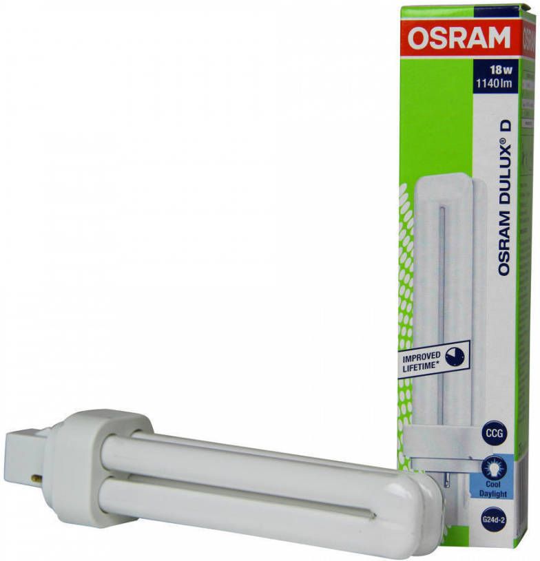 Osram Dulux D 18W 865 | Daglicht 2 Pin
