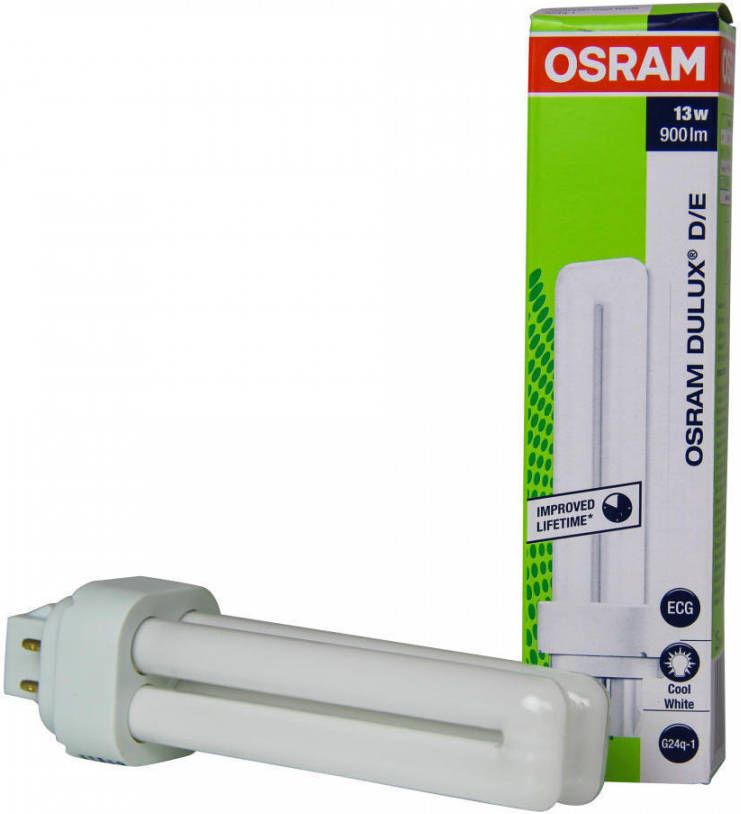 Merkloos Osram Dulux D/e Voorschakellamp 13w G24q-1 840