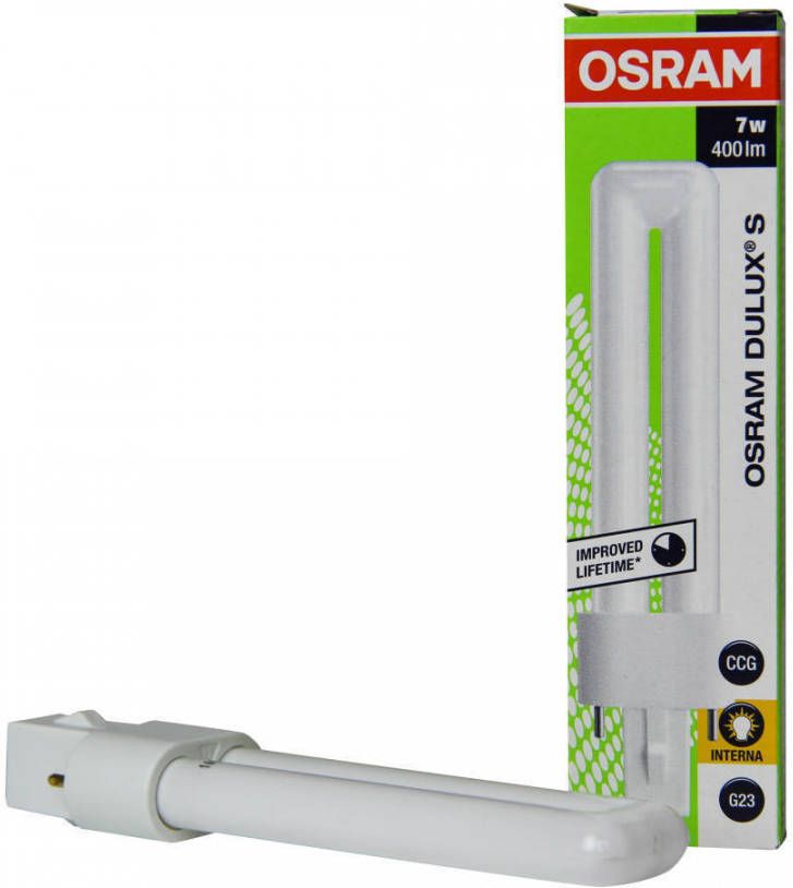 TOOP Osram Dulux S Fluorescentielamp 7w G23 827