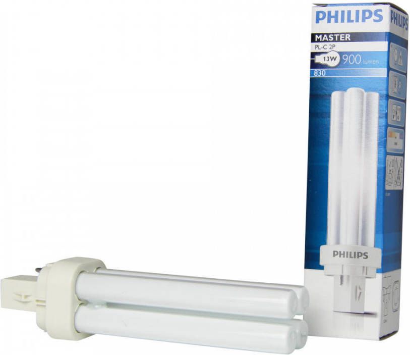 Philips Master Pl c Lamp G24d 1 13 W 830 Warm Wit