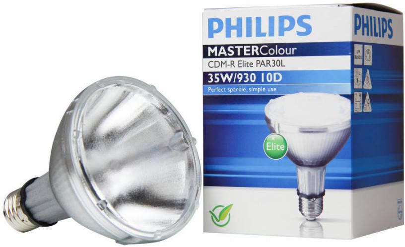 Philips MASTERColour E27 CDM R Elite PAR30L 35W 30D 930 Warm Wit | Beste Kleurweergave