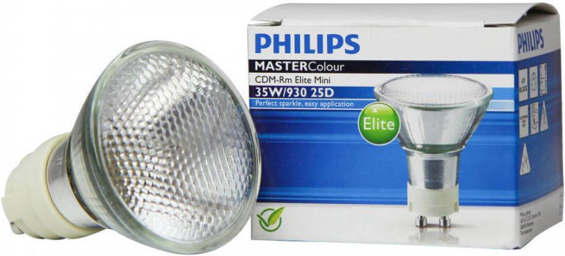 Philips MASTERColour GX10 CDM RM Elite Mini 35W 25D 930 Warm Wit | Beste Kleurweergave