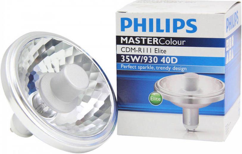 Philips MASTERColour GX8.5 CDM R111 Elite 35W 40D 930 Warm Wit | Beste Kleurweergave