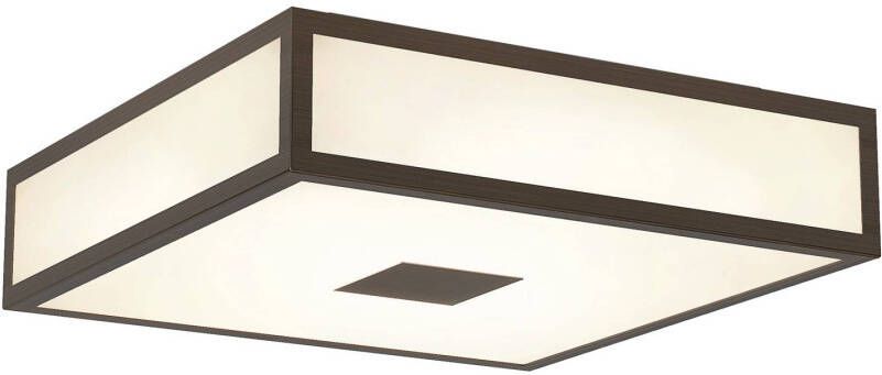 ASTRO Mashiko plafondlamp, IP44, brons, 30x30cm