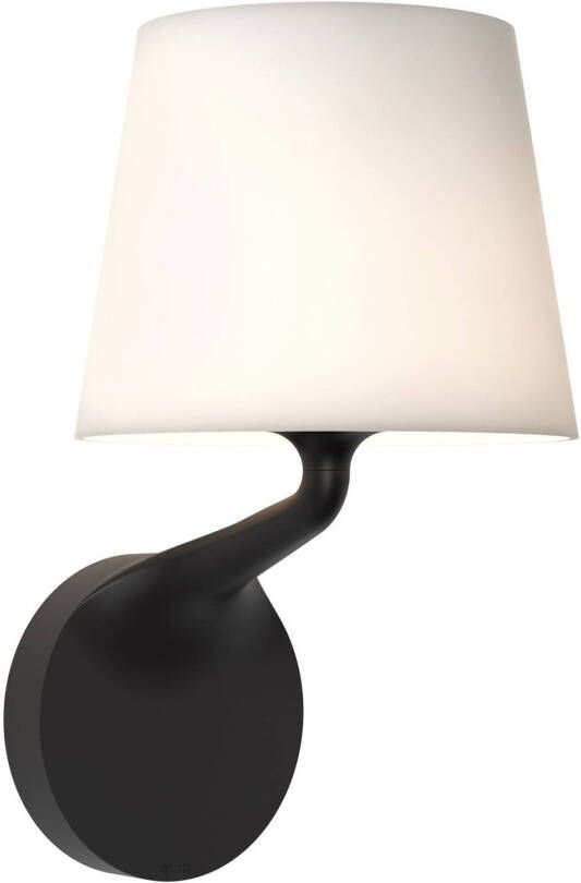 ASTRO Millie wandlamp, IP44, zwart/wit