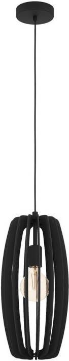 Eglo Zwarte hanglamp BajazzaraØ 26cm 900504