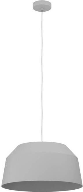 EGLO Hanglamp Contrisa in grijs, 1 lamp, Ø, 52 cm