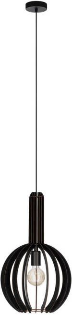 Eglo Zwart houten hanglamp VelascoØ 31cm 900153