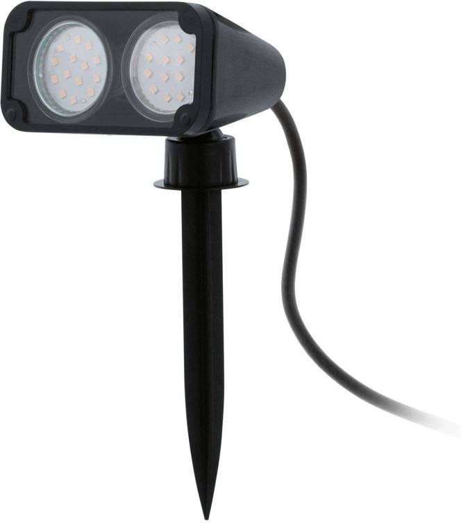 EGLO buiten grondspie Nema zwart Leen Bakker