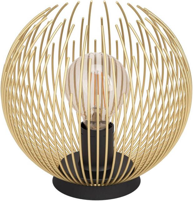 EGLO Venezuela Tafellamp E27 22, 5 Cm Zwart, Goud