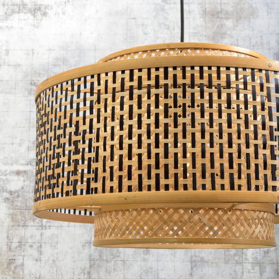 GOOD&MOJO GOOD&amp, MOJO Hanglamp Bhutan L naturel dia.50 cm