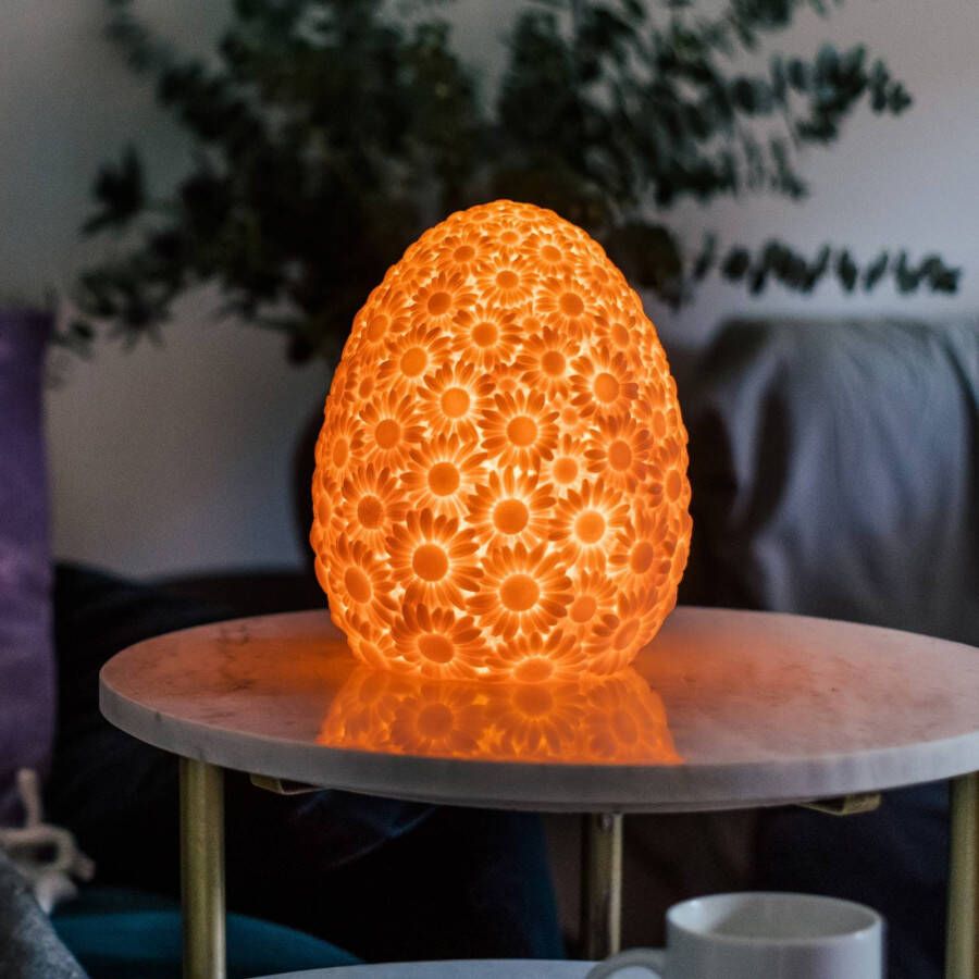 Goodnight Light DAISY lamp LED acculamp, melon