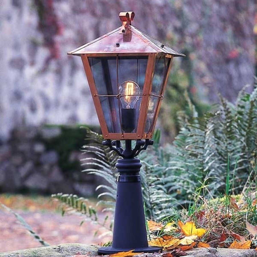 Konstsmide Fenix tuinpadverlichting in koper, 66, 5 cm