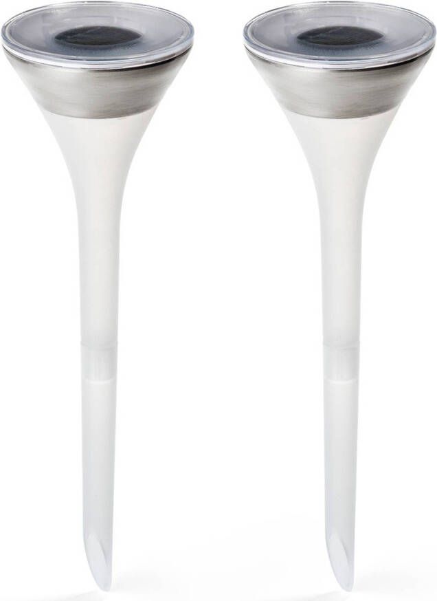 KonstSmide Solar tuinlamp Asissi(2x)35cm transparant 7808 000