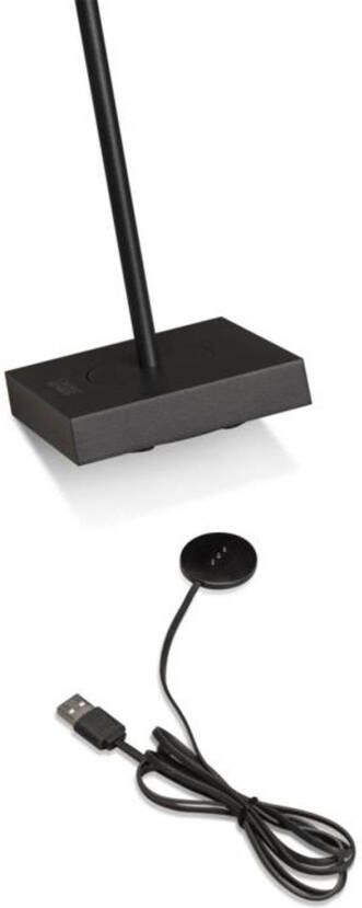 KonstSmide Oplaadbaar tafellampje Scilla zwart 7816 750