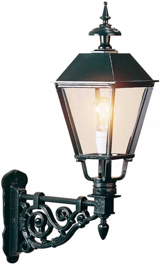 K.S. Verlichting Buitenwandlamp Egmont, zwart