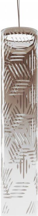 Kundalini Jer 1 LED hanglamp, rookbruin