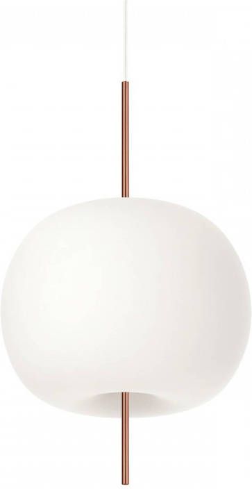 Kundalini Kushi 33 hanglamp, Ø, 33 cm, koper