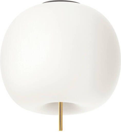 Kundalini Kushi 33 plafondlamp, Ø, 33 cm, messing