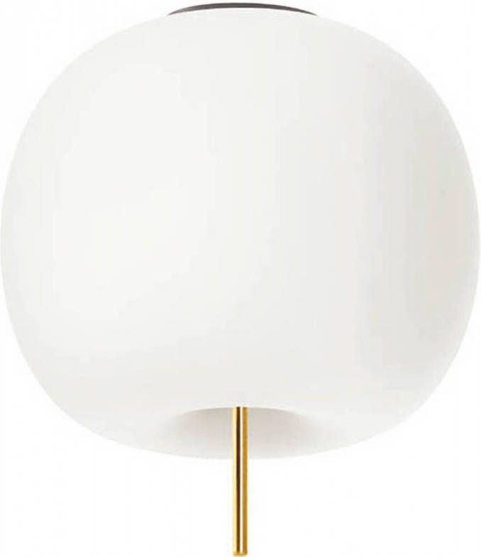 Kundalini Kushi XL plafondlamp, messing