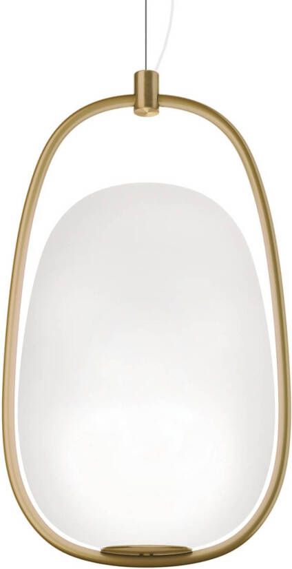 Kundalini Lannà, hanglamp met messing frame