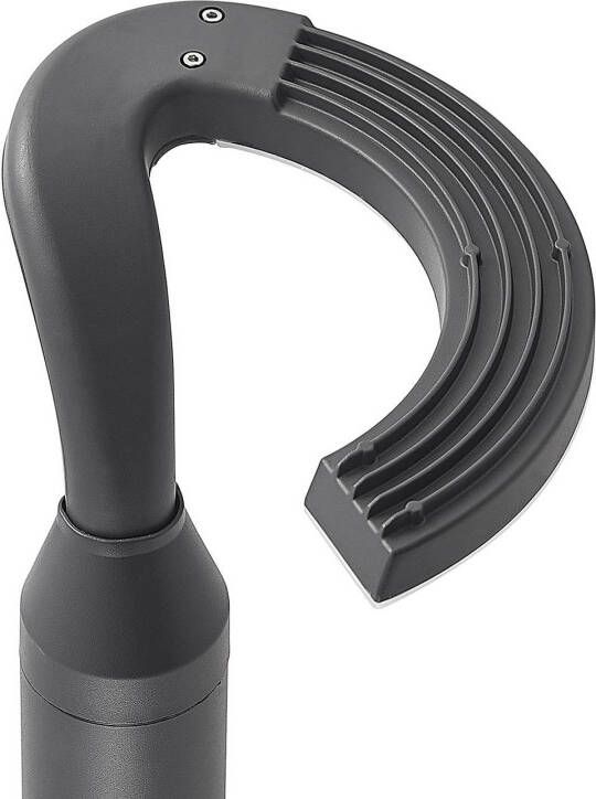 LINDBY Keily LED lantaarnpaal, halve cirkel