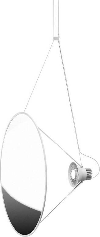 Luceplan Amisol LED hanglamp Ø, 75cm zilver